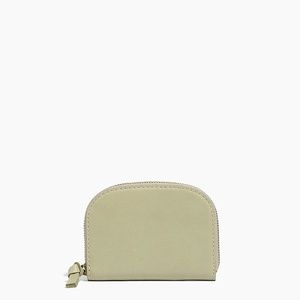 Madewell The Zip Wallet in Leather Forgotten Landscape
